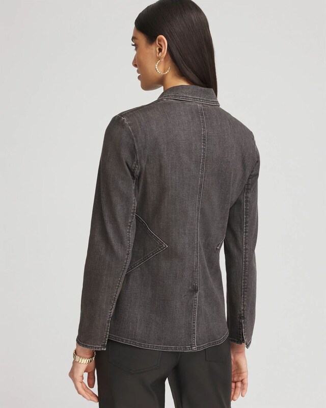 Denim Blazer - image 3